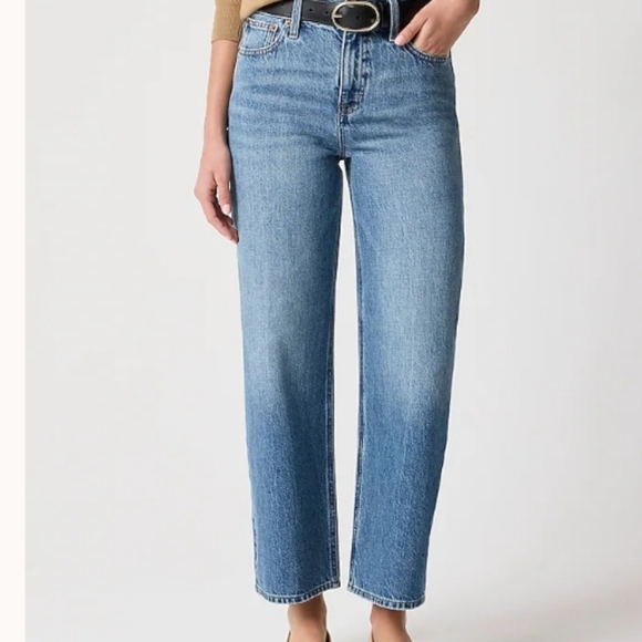 J. Crew Denim - J.Crew 90s Vintage Baggy Jeans Size 29 High Rise Y2K Wide Leg Denim NWT